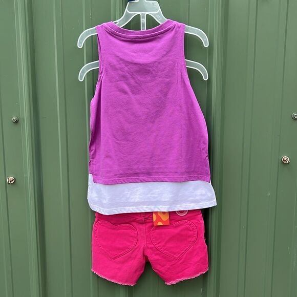 Girls Shorts Tank Tops Tracksuit Dress 8-Piece Bundle Size XS 4/5 - Picture 7 of 9